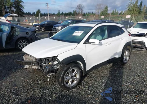 2022 Hyundai Kona Sel from USA, damaged, VIN KM8K3CAB5NU876463